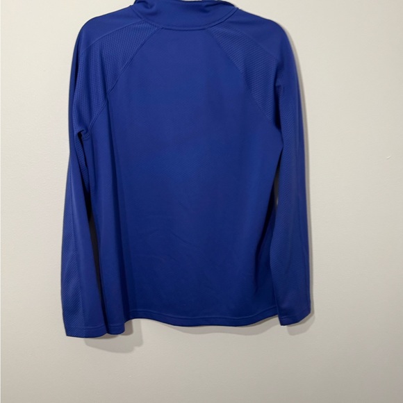 Lands’ End Men’s Performance Quarter Zip Pullover – Size M – Royal Blue - Picture 3 of 7